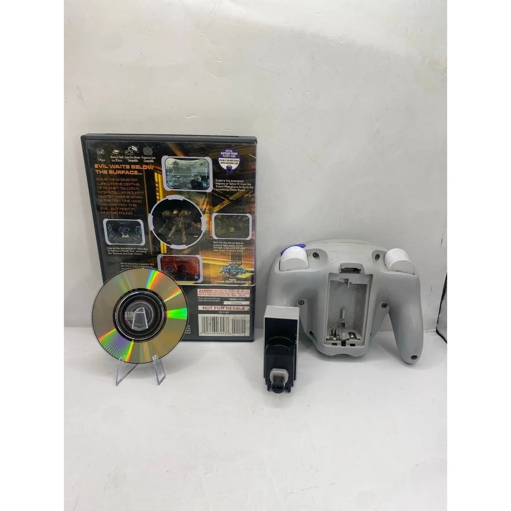 Metroid Prime K Mart Exclusive w wireless wavebird control Nintendo GameCube